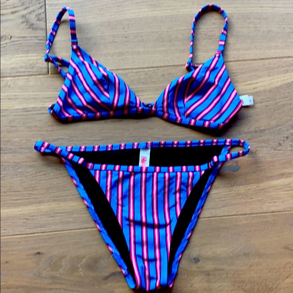 Solid And Striped Striped Bikini - image 1